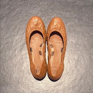 Burberry Brown Quilted Heart Women's Flats